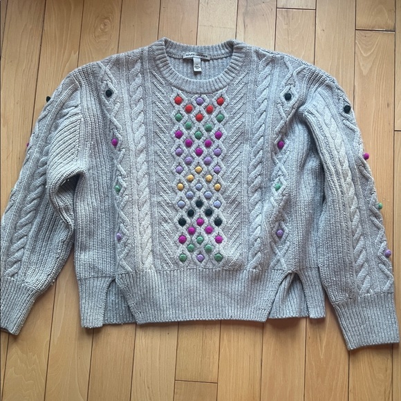 Autum cashmere wool blend sweater - Picture 4 of 9